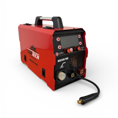 TOPTECH ΗΛΕΚΤΡΟΚΟΛΛΗΣΗ ΜΕ ΑΕΡΙΟ INVERTER MMA/MIG/TIG 200A PRO – 3 ΣΕ 1